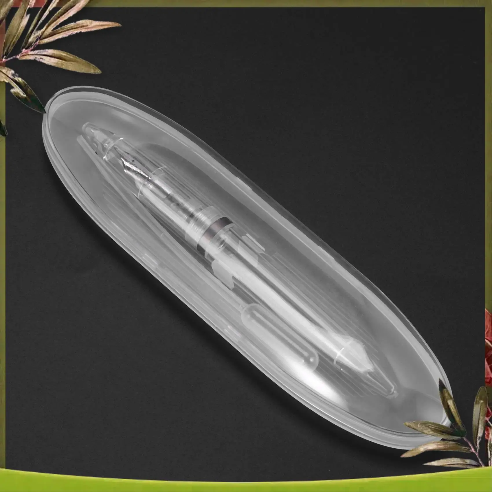 New-0.5Mm 펜촉 만년필 (스포이드 포함) 대용량 투명 펜 사무실 학교 용품 학생용 선물 Stati
