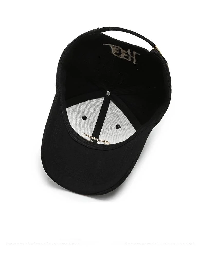 Baseball Cap Mat Gëllene Ananas-stéckerei Fir Dammen An Hären_voghion.com