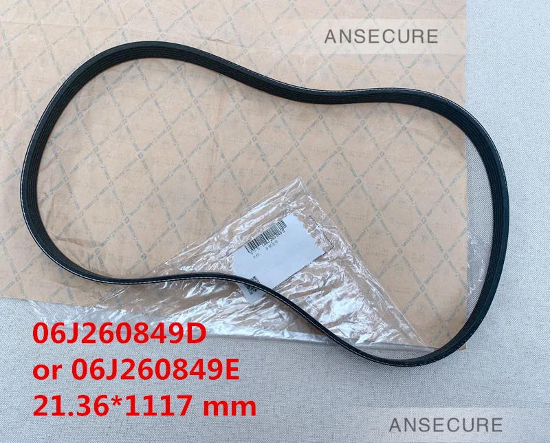 

Ремень переменного тока 1,8/2,0 для Audi A3 TT Q3 VW Beetle Golf Jetta Passat CC Tiguan Sharan Skoda Seat 06J260849D