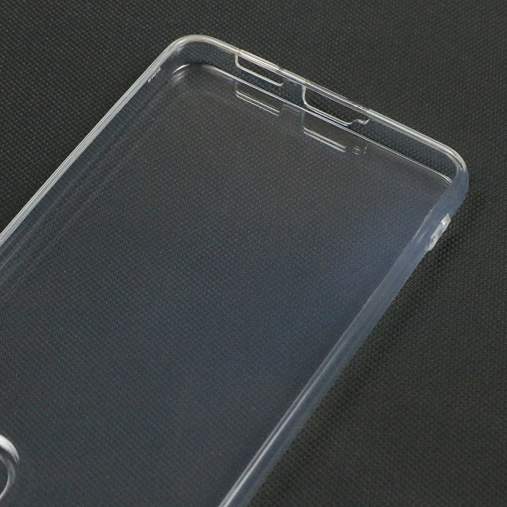 Transparent Silicone Soft Phone Case - Durable and Sleek Design