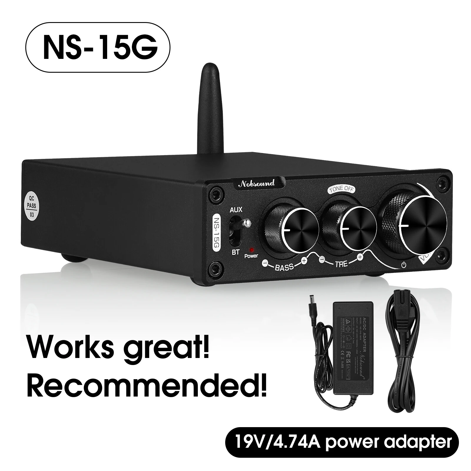Nobsound ステレオ オーディオ アンプ TPA3255 【公式通販】