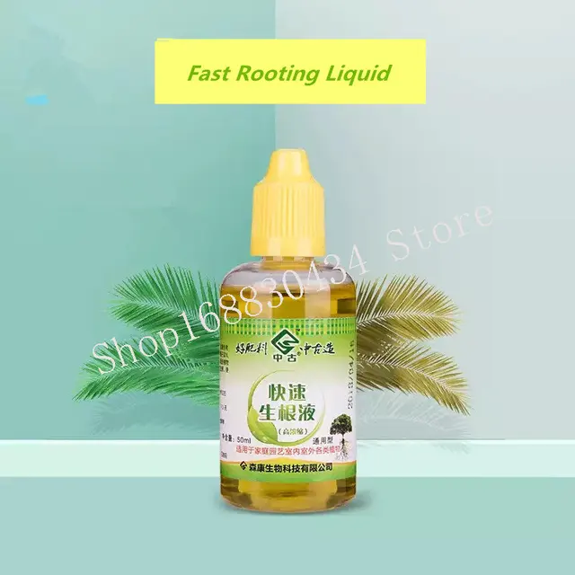 50 Ml Gyors Gyökérgyökő Folyékony Ágens Gyógyszeri Hormonszabályozók A Bonsai Növények Termesztése Gyökér Palánták Csírázási Segédeszközök