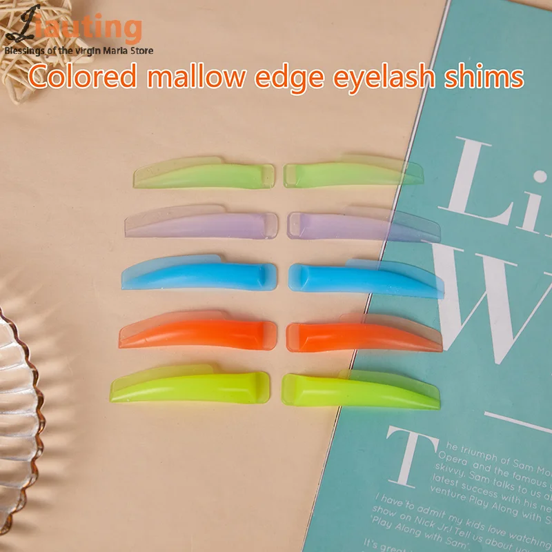 

5Pairs Reusable Silicone Eyelash Perm Pads Lashes Rods Shield Lifting 3D Curler Accessories Applicator Makeup Tool