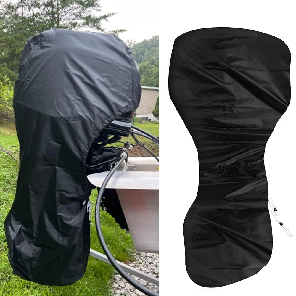 Motor Engine Boat Cover Anti Half Outboard UV Oxford Waterproof Protector Dustproof Air Antigores 420D 6-225HP boat cover fishing boat cover outboard motor cover
