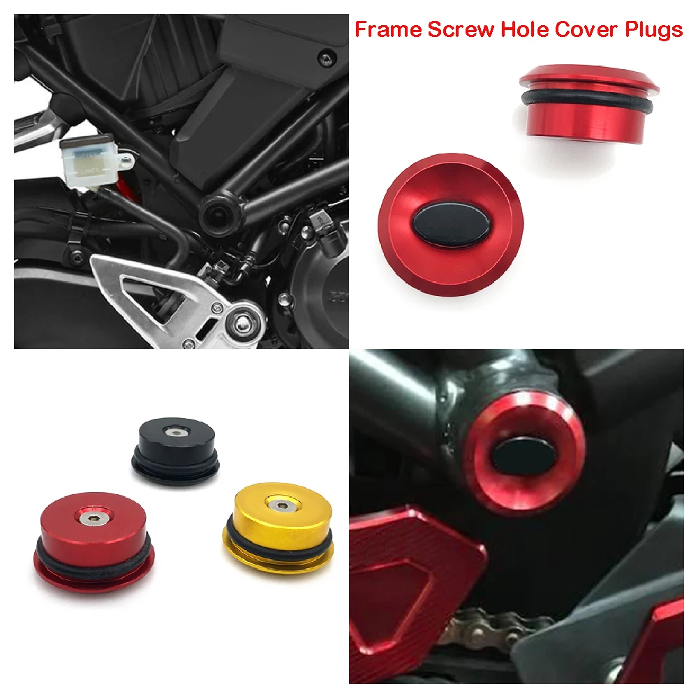 

Fits for Honda CB150R CB250R CB300R CB 300R 250R 150R ABS 2018-2023 Motorcycle Frame Hole Caps Plug Decorative Cover Kit