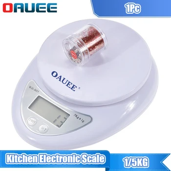 1kg 5kg Mini Kitchen Electronic Scale Home LCD Electronic Scales Kitchen Cooking Scale Digital Scale Kitchen Baking Food Scale