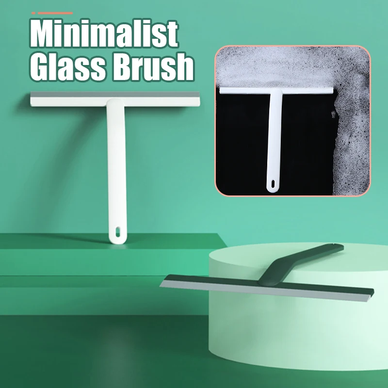 GlassWiperSiliconeNonSlipSqueegeeForWindowsWashingAndGlass