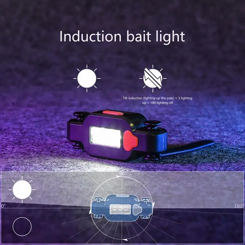 Fishing Bite Alarm Indicator Electronic LED Light Fishing Poles Bite Alarms Multifunctional Intelligent Fishing Alarm Alert