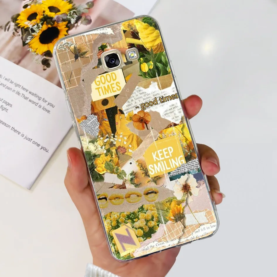 Flower Transparent Silicone Soft Phone Case - Popular Bumper Design