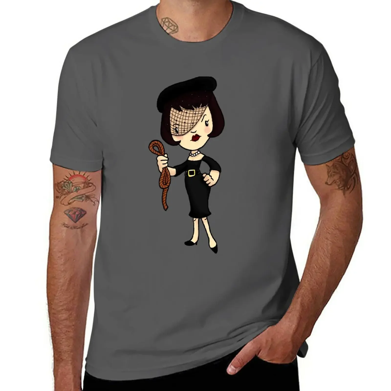 

ITS A CLUE! Was it Mrs. White with the ROPE T-Shirt summer top shirts graphic tees anime mens graphic t-shirts hip hop