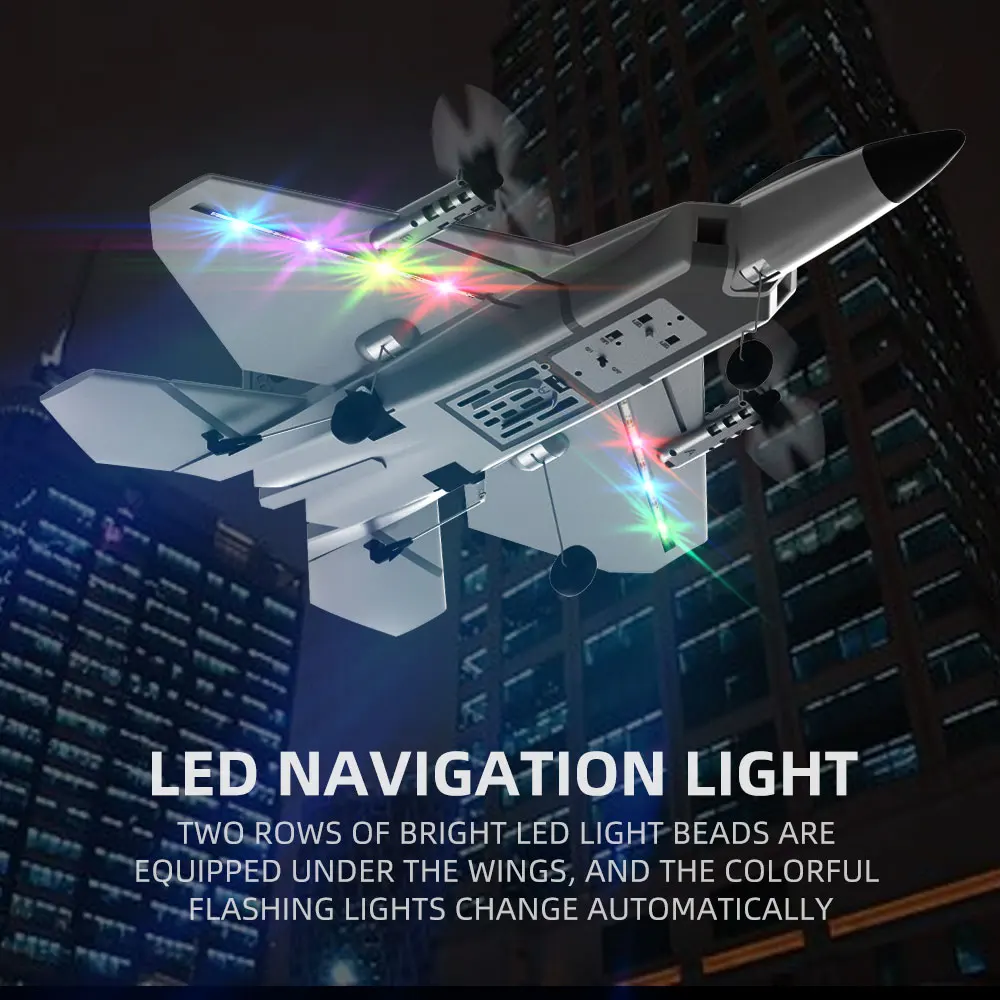 BM16 F22  RC Foam Plane 4 Channels 6G Auto Stabilization with 720P Camera Remote Control Airplanes Aircraft Toys for Children 5