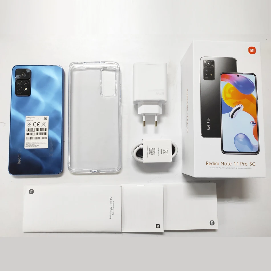 Xiaomi Redmi Note 11 Pro 5G (Snapdragon) Dual SIM 128 GB azul atlántico 6  GB RAM