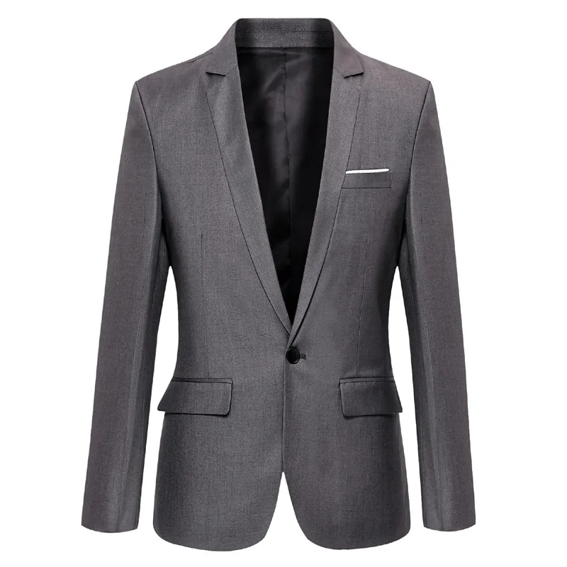 

5119-R-High-end handsome suit senior sense of the Korean version of the business jacket single-piece student suit