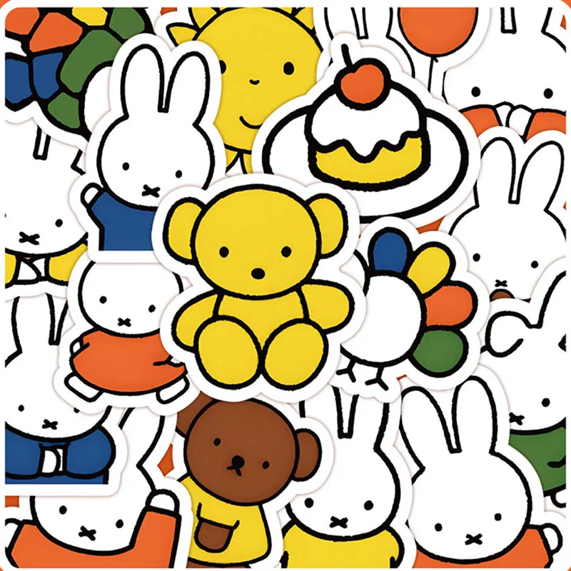 Miffy with strawberries - Miffy - Sticker