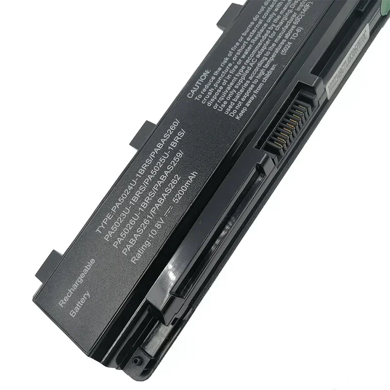 2025 Batteria Del Computer Portatile PER TOSHIBA Satellite C800 C805 C840 C850 C855 C870 L800 L805 L830 L835 L840 L850 L855 PA5024U-1BRS - immagine 4