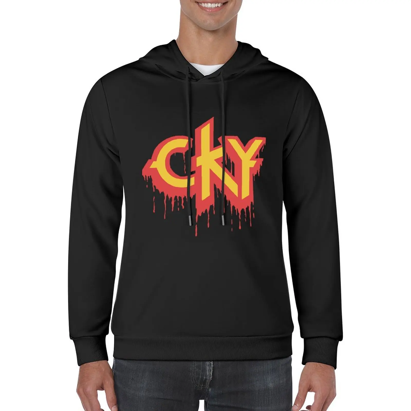 

New CKY Skateboarding Classic Pullover Hoodie korean autumn clothes mens clothing oversized hoodie