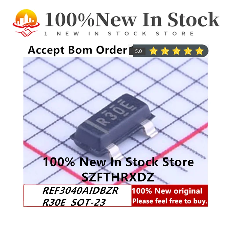 

100% Новый оригинальный REF3012AIDBZR R30A REF3020AIDBZR R30B REF3025AIDBZR R30C REF3030AIDBZR R30F REF3033AIDBZR R30D R30E SOT-23