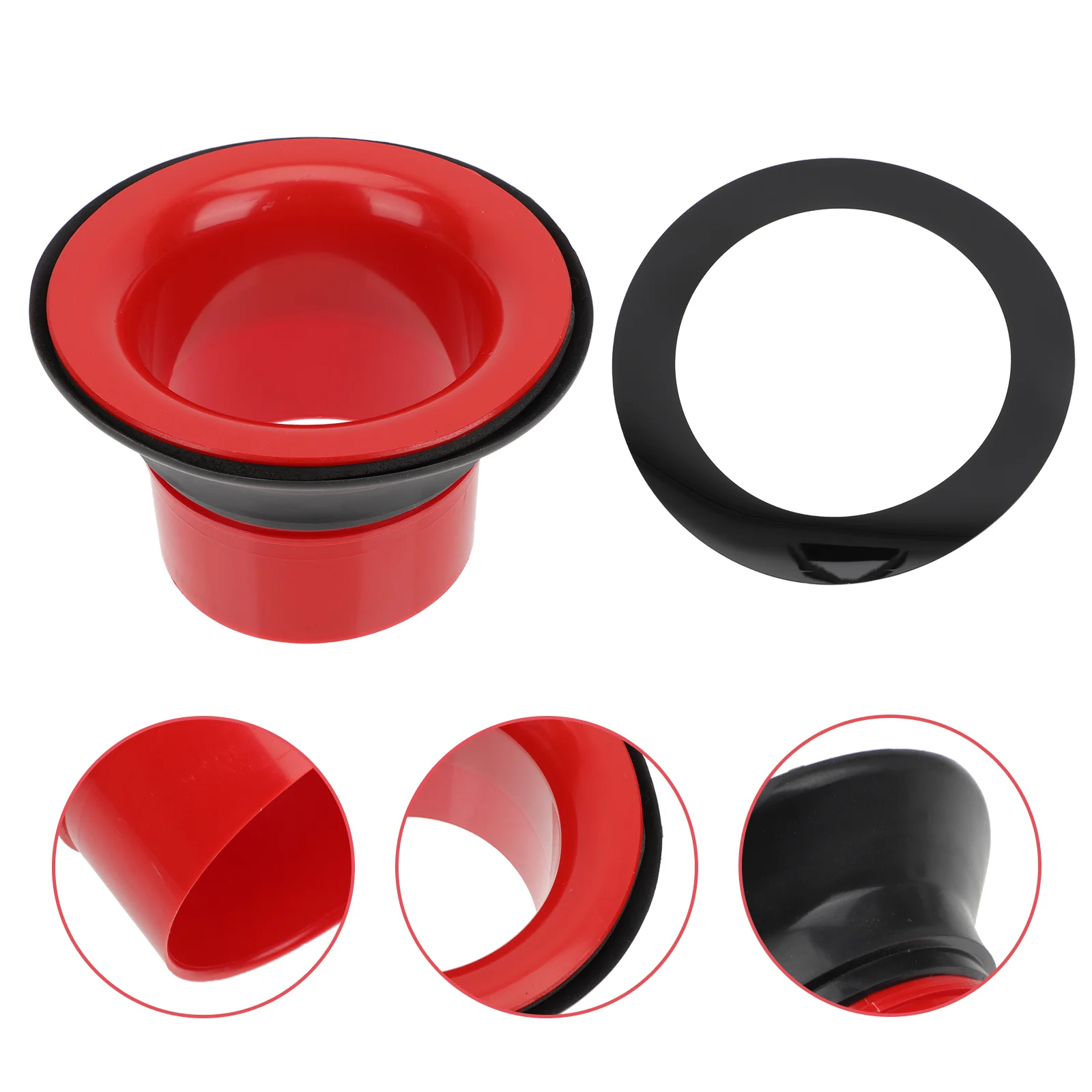

Bass Drum Enhancer Rubber Bass Drum Kick Port Hole Protector Ring Bass Drum Head Percussion Musical Instrument Accessories