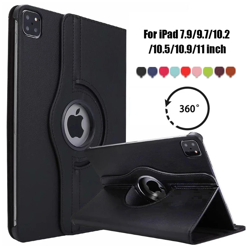 360 Rotating Case for iPad Pro 11 2022 2021 iPad Air 1 2 3 10.5 4 5 10.9 iPad 9.7 5th 6th 10.2 7th 8th 9th 10 10th Tablet Cover 360 Rotating Case for iPad Pro 11 2022 2021 iPad Air 1 2 3 10.5 4 5 10.9 iPad 9.7 5th 6th 10.2 7th 8th 9th 10 10th Tablet Cover