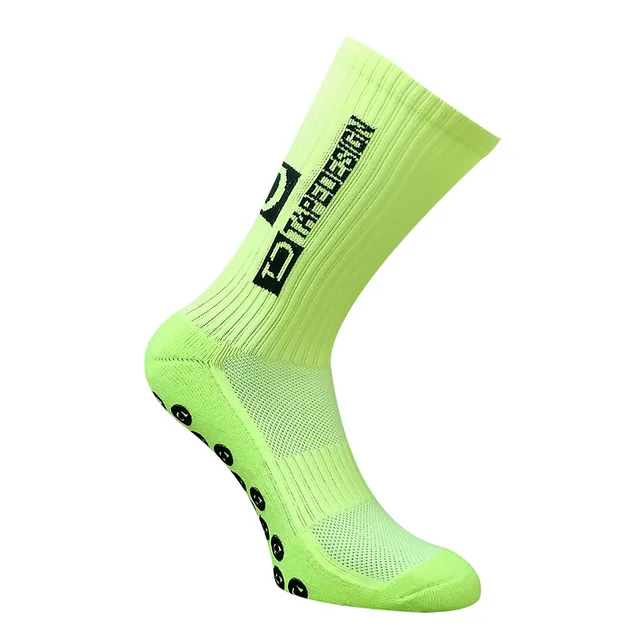 Hot Sale Fashion Sports Breathable Colorful Anti Slip Soccer Athletic Custom Logo Football Grip Socks 4