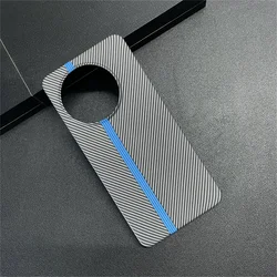 Sleek Carbon Fiber Pattern Frameless Cooling Case with Enhanced Heat Dissipation and Shockproof Protection for OnePlus 15 (SD Sliver)