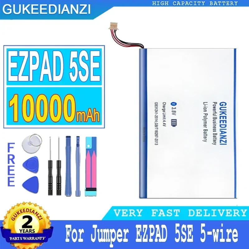 

Аккумуляторы с большой емкостью 10000 мАч для смартфонов EZPAD5 SE EZPAD 5SE с 5 проводами