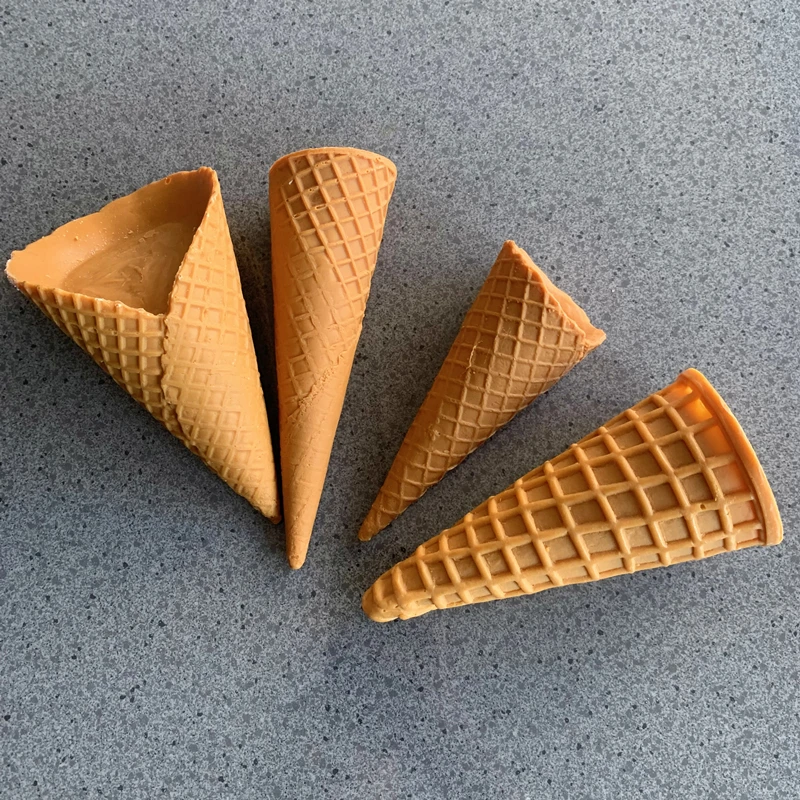 Big Kit Ice Cream Different Types In Cone Waffle Cup, Ice, Cream