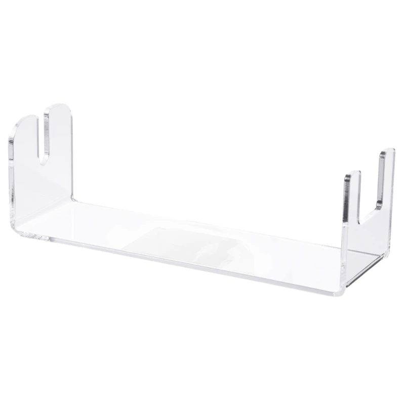 WANLIAN Vetrina acrilica con base in legno e plastica,Vetrine per collezioni,Vetrina metacrilato