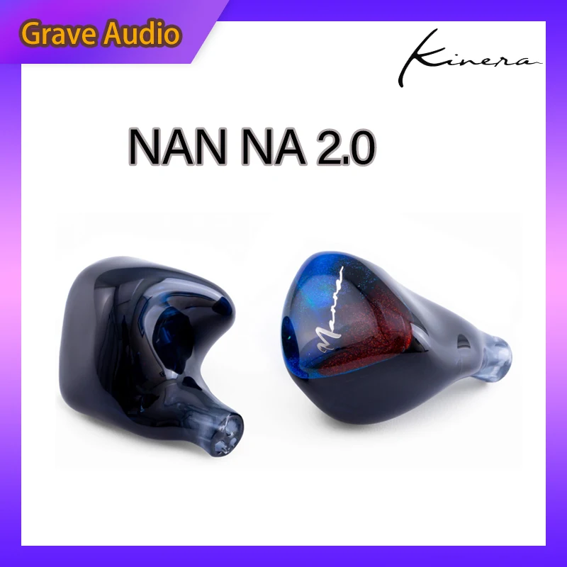 Наушники-вкладыши KINERA NAN NA 2,0 Pro 2EST + 1DD + 1BA HIFI DJ монитор наушники NANNA 2 с адаптером 2,5 мм 3,5 мм 0,78 мм 2 контакта кабель