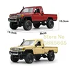 1/12 Simulation Electric Remote Control Pickup Truck 2.4G LED Lighing All Terrain Off Road High Speed 4WD Vehicle RC Car Boy Toy 6