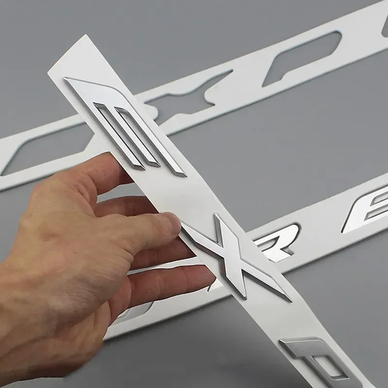 크롬 블랙 3D ABS 탐색기 편지 자동차 앞 후드 보닛 엠블럼 배지 스티커 자동차 스타일링 액세서리