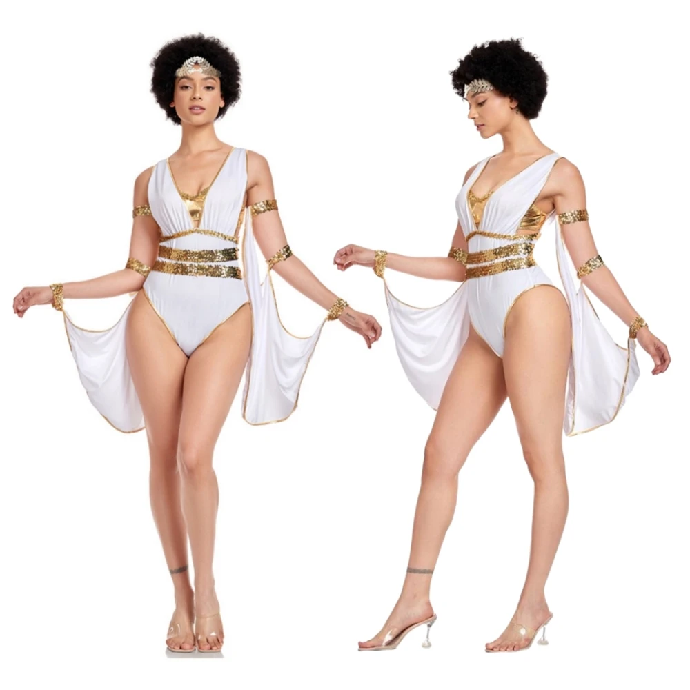 

Carnival Party Cosplay Dress Halloween Sexy Ancient Greek Goddess Costume Women Adult Egypt Cleopatra Cosplay Costumes for Adult