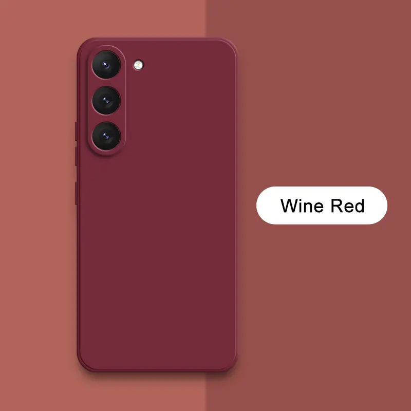 Luxury Liquid Silicone Soft Protective Phone Case - Full Fall Proof Mobile Cover Housing