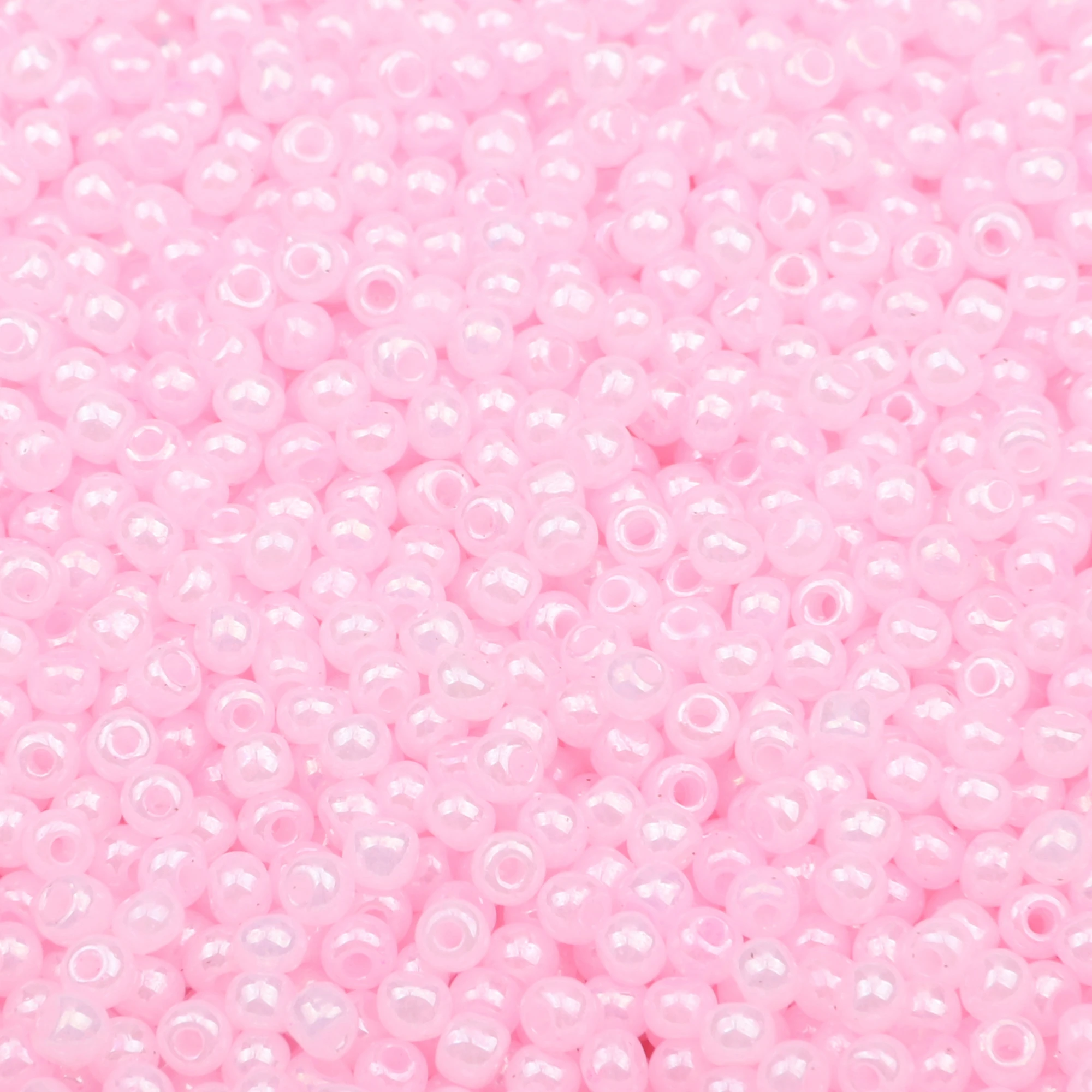 2,5mm Glas-Rocailles, glänzende Pastellfarben, opak gemischte Mini-Rocailles, Rocailles zum Basteln von DIY-Ohrringen, Halsketten und Zubehör, 10g GSB-D – Detail 4
