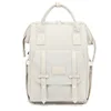 Baby Nappy Bag Mummy Bag Backpack Waterproof Storage Handbag Outdoor Travel Mommy Maternity Bag For Baby Stuff 2 Layer Gray 1