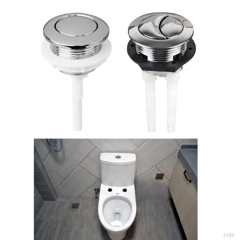 448B 38mm 변기 탱크 버튼 수조 욕실 가정용 단일/이중 푸시 물 절약