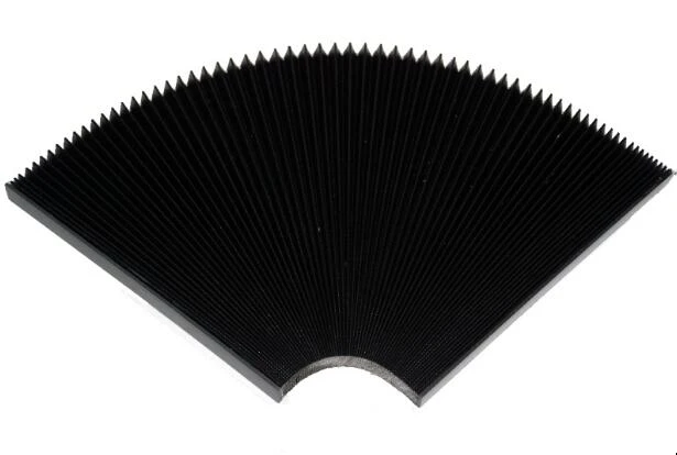 

2pcs L600mm H 15mm Width 800mm Customized Protective Cover with metal plate Telescopic Shield Machine guard Dust Cover