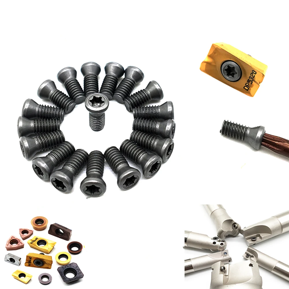 CNC Insert Torx Screw m1.8 m2 m2.2 m2.5 m3 m3.5 m4 M5 M6 Replaces Carbide Inserts CNC Lathe Tools holder Torx Screw Lathe Tool Holder Lathe Tool Tool Holder