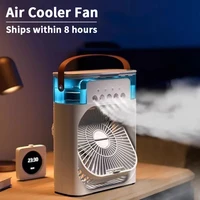 3 en 1 nouveau ventilateur climatiseur ménage petit refroidisseur d'air LED veilleuse Portable humidificateur réglage de l'air ventilateur bureau maison ventilateur 1
