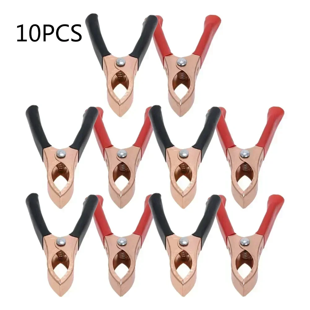 Alligator Clips Car Clips Connector Battery Clamps Test Lead 2/10/20pcs