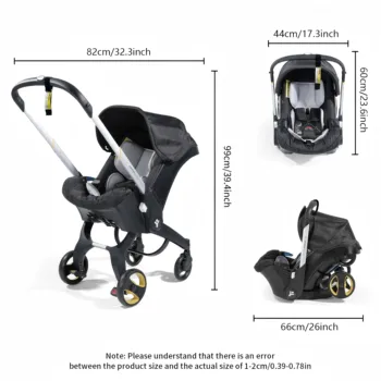 Baby stroller, portable bidirectional, foldable station wagon ﻿ 2