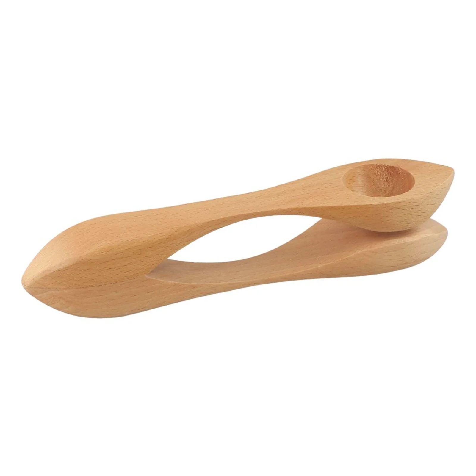 

Convenient Beech Wood Percussion Spoon Suitable For Various Occasions For Friends And Family Natural Wood Color