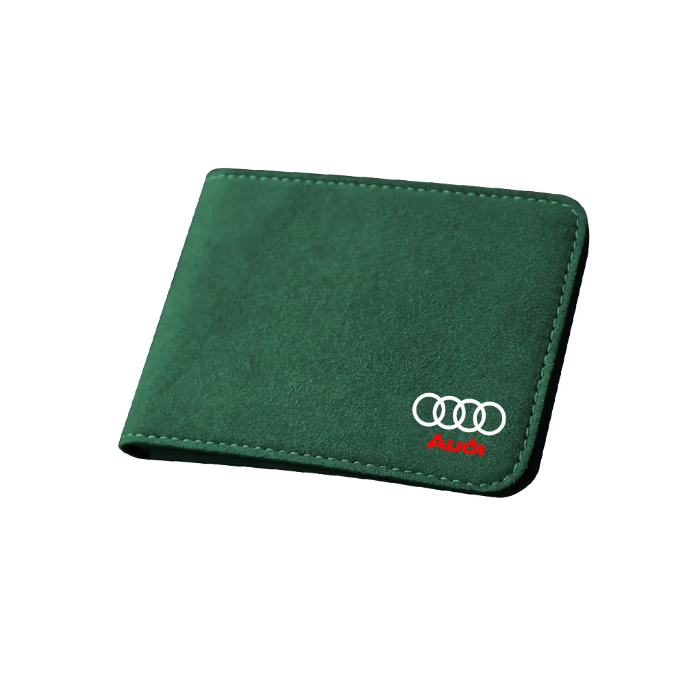 Premium Suede Car Wallet and ID Holder