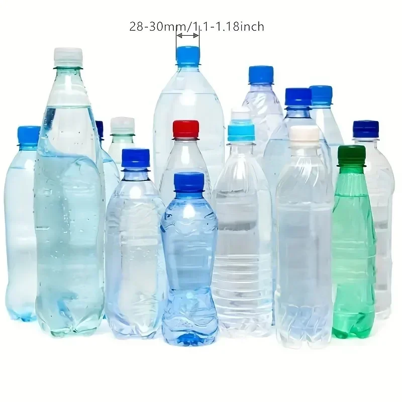 5Pcs Plastic Watering Can Garden Household Beverage Bottle Double Sprinkler Gardening Tools for Indoor Outdoor Plant Watering