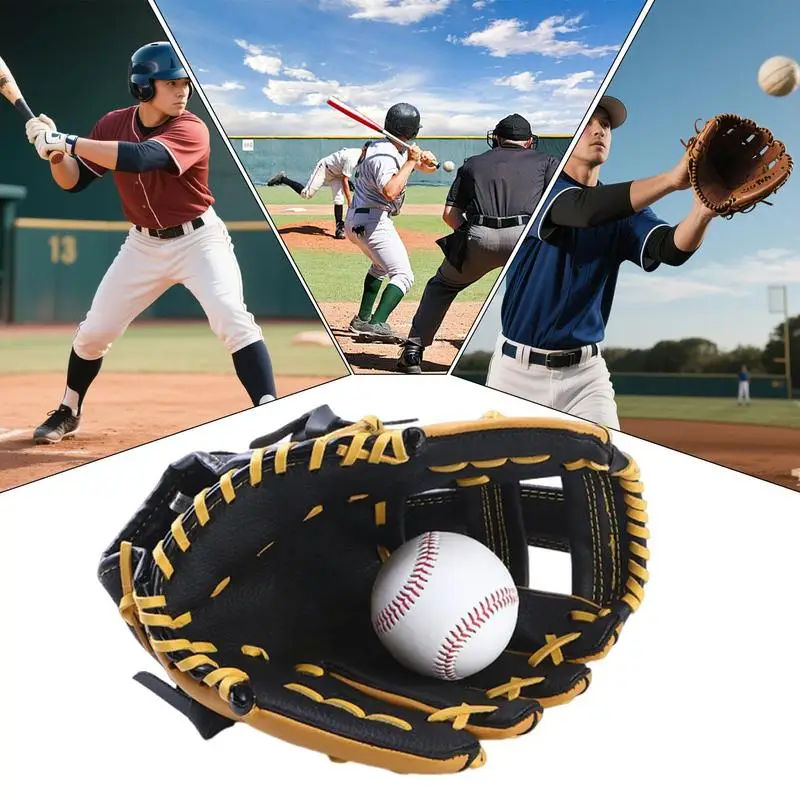 Genuine Leather Baseball Mitts 4