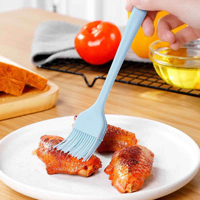 Baking Brush Silicone Baking Brush Eco-Friendly Barbecue Cake Brush Oil Pen Butter Pastry Bbq Tool Cooking Baking Kitchen Tools