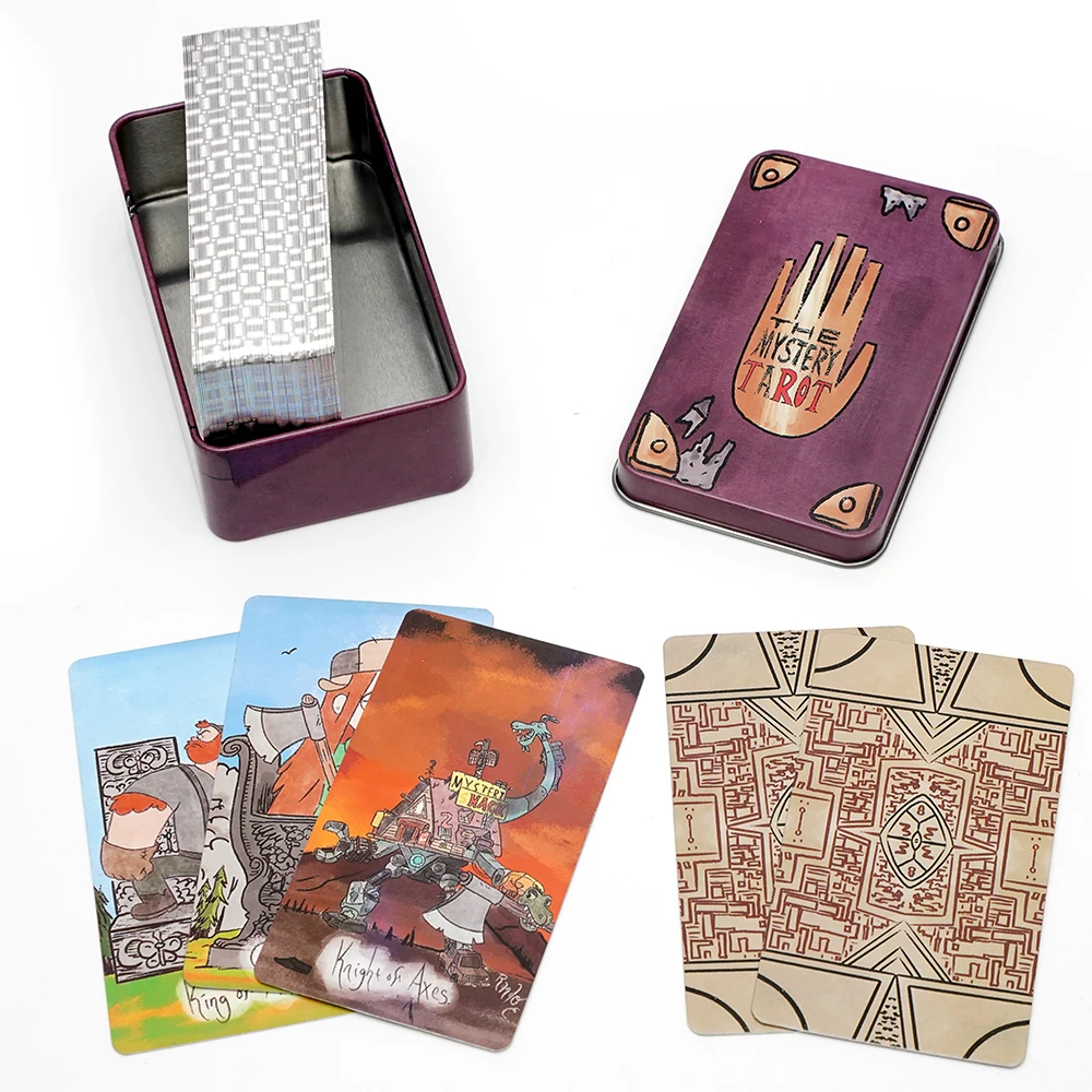 The Mystery Tarot! A 78-Card, Gravity Falls Cartoon-Inspired Tarot Deck with Guidebook 3