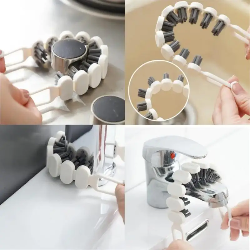 

Новая многофункциональная щетка для чистки, кухонная щетка для удаления пятен от масла, сгибаемый зазор, инструмент для чистки, щетка для чистки ванны, раковины