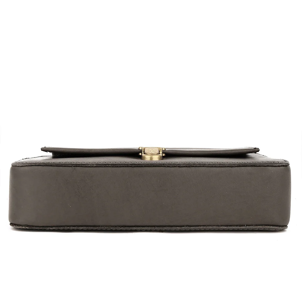 New Genuine Leather Women's Bag Retro Simple Shoulder Bag Korean Version Fashion Crossbody Bag Female Shoulder Bag