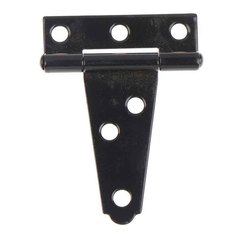 Paint T Shape Triangle Hinge Cabinet Shed Wooden Door Gate Hinges Hardware Black stainless steel hinges door hinges